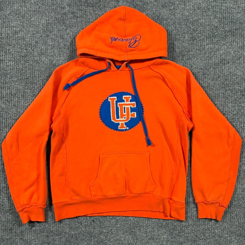 Vintage Y2K Florida Gators Hoodie Orange Blue ES College Classics Mens M UF Raw